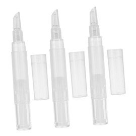 WOONEKY 3pcs Refillable Nail Oil Pen Twist Pens with Leakproof Design for Cuticle Care Travel Friendly Makeup Tool Cosmetic Applicator for Nail Art and Nutrition