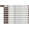 Premium Fibre-Tip Pen with Brush Tip - STABILO Pen 68
