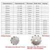 PGFUN 304 Stainless Steel Dispersing Disc 30-500mm/1.2-19.7 inch Dispersion Impeller
