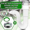 Flexible Siphon Size 1 1/2 Inch x 32 mm Complete