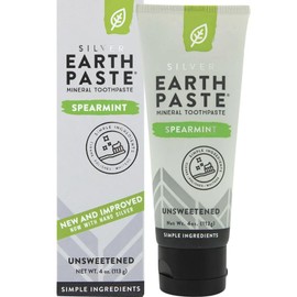 RedmondEarthpaste Toothpaste, Silver Spearmint, 113g