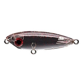 Smith LTD Pencil Bait Meba Pen, Solid, 1.4 inches (35 mm), 0.08 oz (2.1 g), Red Glitter #6