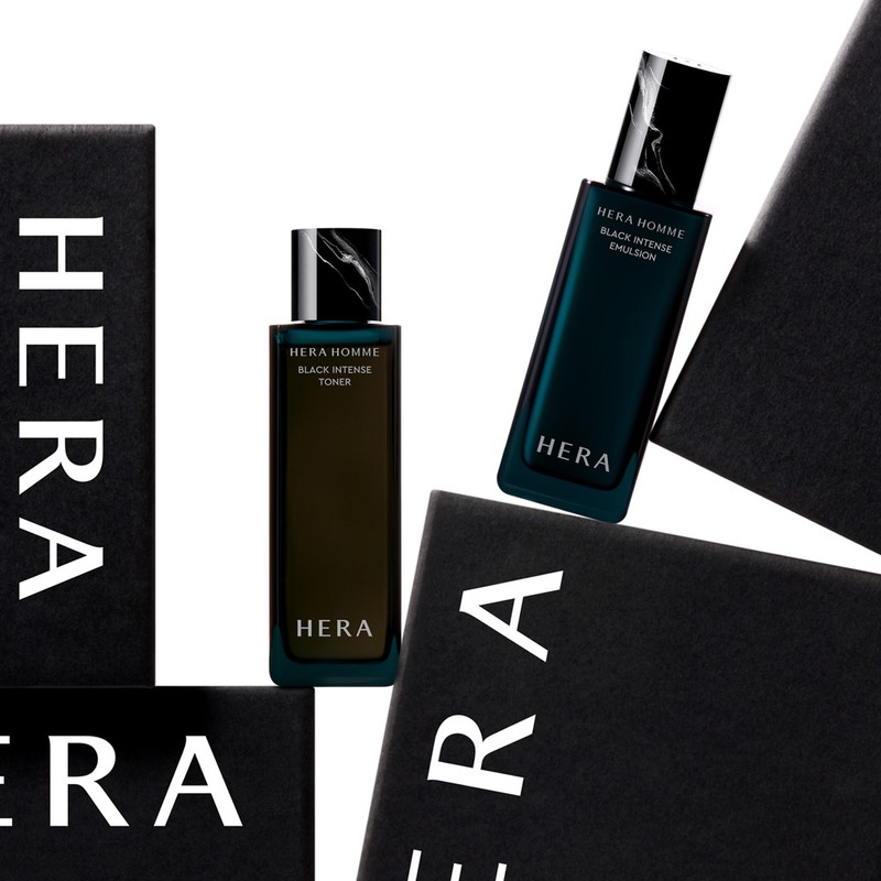 Hera NEW Homme Black Intense 2-piece set (toner 125ml +