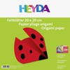 Heyda Paper Folding Sheets Transparent 20 x 20 cm