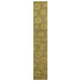 Heritage Lace Serenity Table Runner, 13" x 72", Olive Bronze