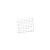 Date Dot Cover Script Planner Stickers | F16 Script Square