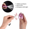 10 Pcs Alarm Keychain Safety Keychain for Women