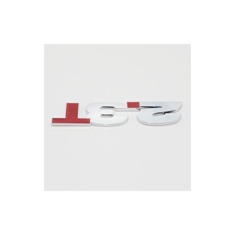 2Pc 2.3T Emblem 3D Badge Sticker Side Door Nameplate with