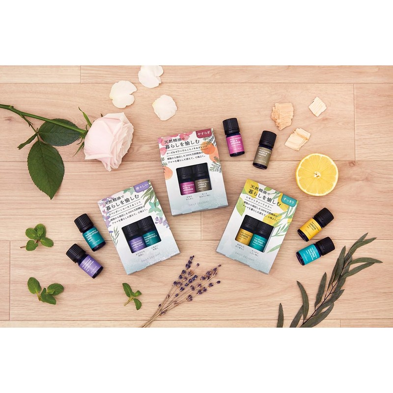 Daily Delight Essential Oil Set, 0.1 fl oz (3 ml)