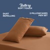 Dreamaker Superfine Washed Microfiber King Pillowcase Super Soft Microfibre All