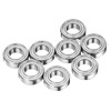 sourcing map 8Pcs MR126ZZ Small Bearing, 6mm ID 12mm OD