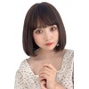 Bright Lara hf1443-CR Full Wig, Short, Natural, Short Bob, Gradient,