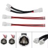 hozlyblogors 3PCS USB Power Outlet Splitter Plug Connector Wire Harness