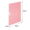 Kokuyo file clear. Book Motte A4 10 Sheets Pocket Light