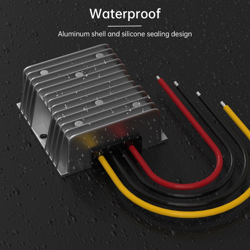 Artudatech Waterproof DC/DC Converter Regulator 12V Step Up to 48V