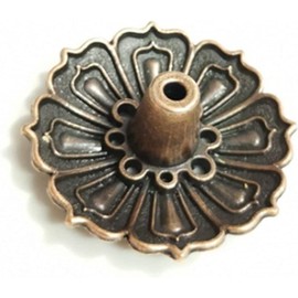 Bronze Kshcf Incense Holder Stick Burner Cone Burner for Home,Office Incense and Incense Holders,Club,Bronze Incense Holders