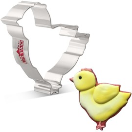 LILIAO Chick Cookie Cutter, 2.9 x 3.5 inch, Stainless Steel