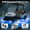 Golf Cart Underglow Light Kit 4pcs Strip, with Bluetooth App