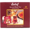 Sadaf Special Blend Tea with Earl Grey, 50-count (Pack of 4)