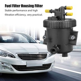 Yctze For Diesel Filter 2.0 HD Berlingo 190162 for Holder Diesel Filter 307 2L HDI Fuel Filter, Housing + Plastic Filter for Berlingo Xsara 206306307 2.0 HD