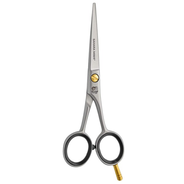 Cerena Hair Scissors - Sahara 5 Inches (13 cm) - Extra Sharp Hair Scissors with Double Hollow Cut - Hairdressing Scissors for a Perfect Haircut - Made in Solingen, Germany
