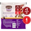 Nutrish Triple Delights Premium Dog Treats with Real Beef, Bacon,