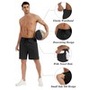 Aoyoting Men's Stretch Waist Casual Shorts-7" Quick Dry Running Athletic