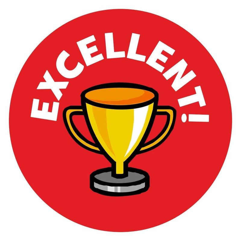 School Stickers Mini Well Done Sticker