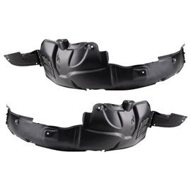 TRQ TRQ Inner Fender Liner Set Compatible with 2009-2010 Kia Optima KI1248116 KI1249116