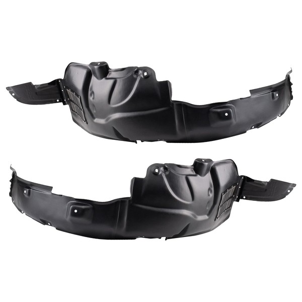TRQ TRQ Inner Fender Liner Set Compatible with 2009-2010 Kia