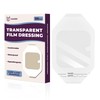 Transparent Film Dressing - (50 Pack, 2.38" x 2.75") Waterproof
