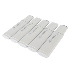 5PCS Jumbo Markers Large Wide Head Even Fluent Ink Absorption Jumbo Art Markers for Painting Cold Gray Color