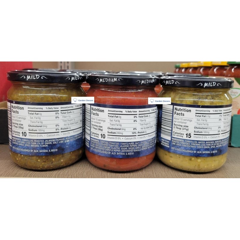 Specially Selected Premium Mild Roasted Verde, Medium Four Pepper, Mild