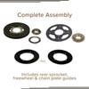 AlveyTech Rear Sprocket, Freewheel, & Chain Plate Guides for The