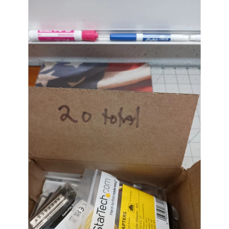 Kentek DB25 Male to RJ-45 Female Modular Adapter Serial Connection