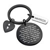 MYOSPARK Semicolon Keychain My Story Isn't Over Yet Mental Health