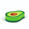 Genuine Fred JUST RIPE-Avocado Sponge, Measures 2.7" by 4.3", Green