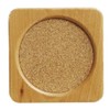 TORUNE COS-50 Wood Coaster Cork Corner