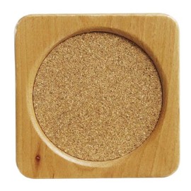 TORUNE COS-50 Wood Coaster Cork Corner