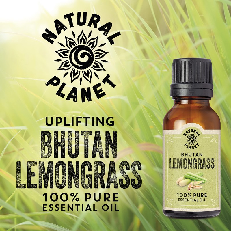 Natural Planet Lemongrass Essential Oil 15ML Natural 100% Pure &