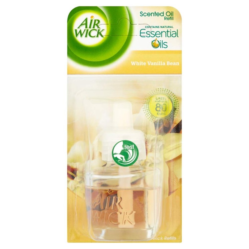 Air Wick Electrical Plug In Refills, White Vanilla Bean, 19ml