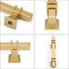 Haliwu 10 Pack Gold Cabinet Pulls, 3 inch Brushed Brass