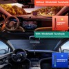Sun Protection Car Windscreen 140 x 80 cm, Front Windscreen