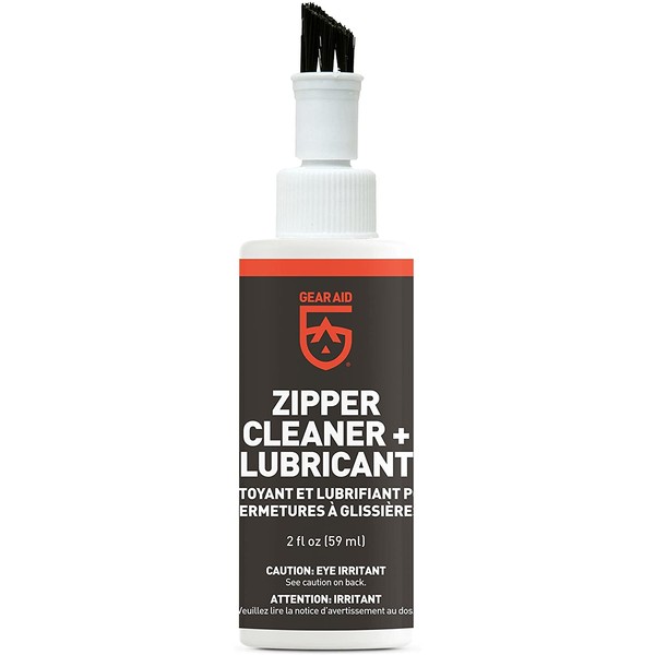 Gear Aid Zipper Cleaner and Lubricant for Wetsuits, Tents and Bags, 2 oz