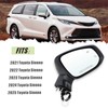 Lqito Right Passenger Side Door Mirror Compatible With 2021-2025 Toyota