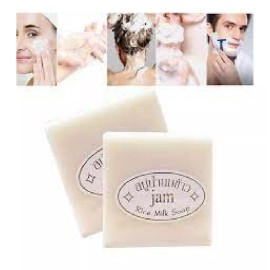 KFMX Set 2 Jabón De Arroz Tailandés Antimanchas Aclara Rice Soap