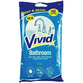 Bathroom Wipes - 40 Pack [LL] [Poly]