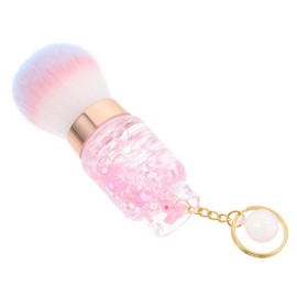 BIUDECO Multi Use Blush Brush Nail Cleaning Brush Reusable for Blush Nail Dust Ergonomic Design for Comfort for Makeup Manicure Packaging