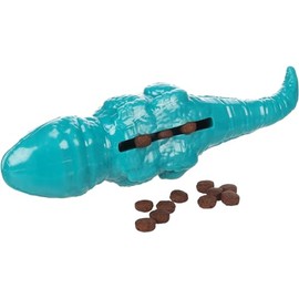 Flamingo Dilo Iguana Toy - Turquoise, Sustainable and Popular, Ideal for Labrador, Beagle, Border Collie etc.