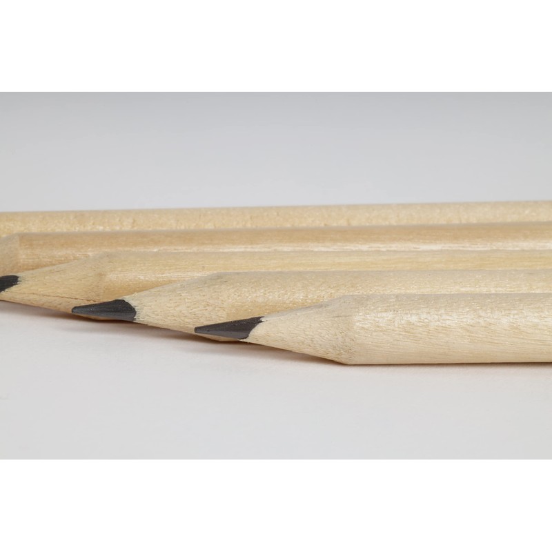 /A Pack of 100 Mini Pencils Short with Eraser Half